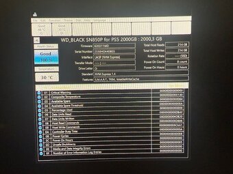 WD Black SN850P 2TB SSD disk M.2 NVMe (PS5) - 3