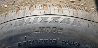 Bridgestone Blizak LM-001 225/55 R18 2024 7,31mm - 3