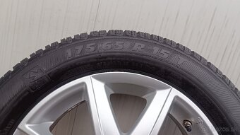 Sada elektrónov Suzuki 5Jx15 s pneu Semperit 175/65 R15 84T - 3