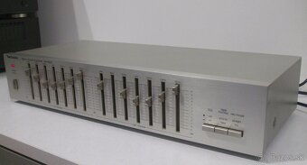 Equalizer 2x7 pasmovy TECHNICS SH-8025, vyroba JAPAN - 3