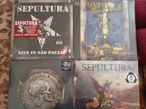 Predám zbierku LP Sepultura - 3