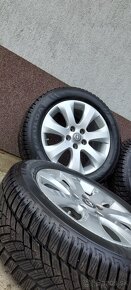 Alu Opel 5x115 a zimné Fulda Kristall Control HP2 225/55 R17 - 3