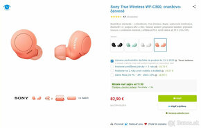 SONY True Wireless WF-C500 - 3