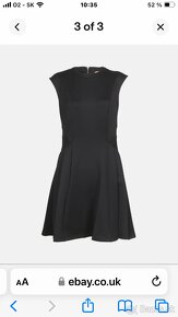 Ted baker čierne šaty , velkost S- M ( sú elasticke ) , nové - 3