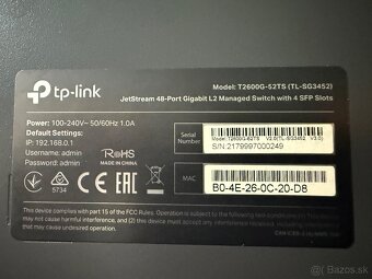 TP-link T2600-52TS (TL-SG3452) - 3