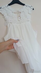 Dámske šaty biele - 3