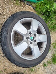 Ponúkam elektrony 5x112r17 originál Škoda Octavia Scout - 3