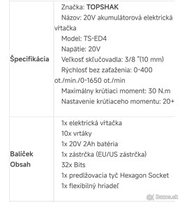 Profesionálny kufrík s náradím a vŕtačkou a 2x aku., 169ks - 3