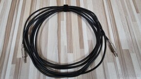 Rôzne NOVÉ nepoužité XLR, Jack 6,3 a Jack 3,5 audio káble - 3