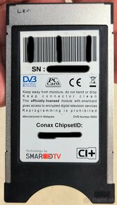 CONAX CI+ CAM modul pre AntikTV aj s kartou - 3