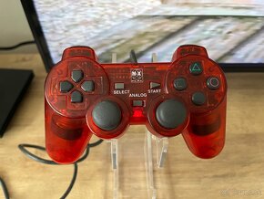 Playstation 1 ovládač RED - 3