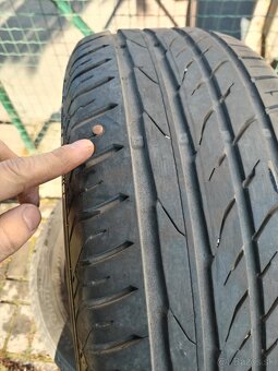 Predám letné pneumatiky Matador 215/55R16 93y - 3