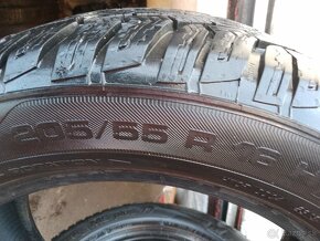 4x zimné pneumatiky 205/55 r16 - 3