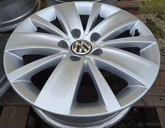 ORIGINÁL VW HLINÍKOVÉ DISKY 5x112 R16 - 3