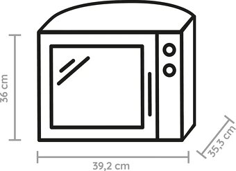 Kvalitna mikrovlnka WHIRLPOOL MAX 34 SL - 3