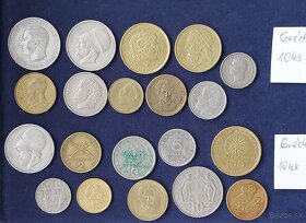 Zbierka mincí - rózne grécke mince + Portugalsko - 3