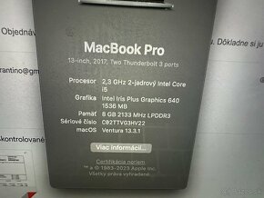 MacBook pro 13’ 2017 - 3