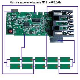 Nabijania ochrana rada pre baterie Milwaukee 18v - 3