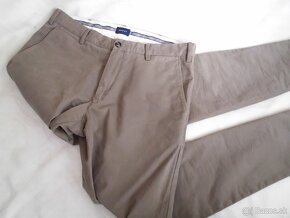 Gant regular pánske chino nohavice  L 38/34 - 3