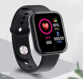 (IHNEĎ) Fitness Smart hodinky D20, čierne - 3