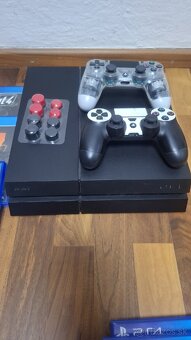 PS 4 1TB,11 hier,2x ovládač - 3