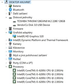 ▼DELL Latitude E5570 - 15,6" / i5-6200U / 8GB / SSD / ZÁR▼ - 3