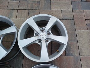 hlinikové disky org.Mazda--61/2Jx16-ET'52,5--5x114,3 - 3