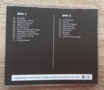 Depeche Mode 2CD Celebration in Prague 1998 - 3