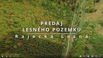 Predaj lesného pozemku 42ha - Rajecká Lesná - 3