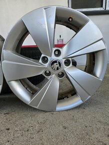 5x112 r17 škoda alu disky - 3