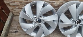 Predám orginal VW BELMONT elektrony 5x112 r17 et46 J6,5 - 3