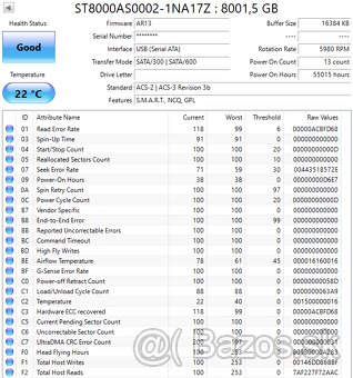 Seagate archive HDD - 8TB - 3