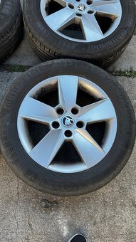 Kolesa Škoda Oktivia (pneu + elektróny) 205/55 R16 - 3