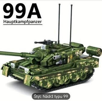 TANK stavebnica 650 ks - 3