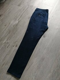 Pánske štýlové nohavice, jemne karované - 3