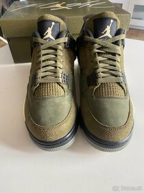 Jordan IV 4 retro craft olive green - 3