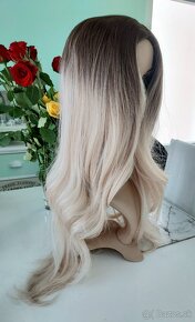 Blond ombre parochňa + čiapka - 3