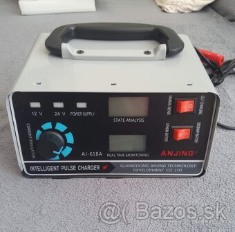 Mikroprocesorová autonabijacka 12v /24v 40amperova 400w - 3