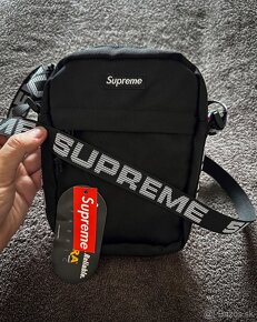 Supreme Shoulder bag SS18 čierny nový - 3