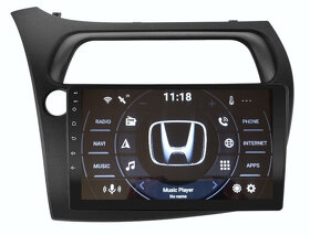 HONDA CIVIC 2006-12 / 2012-16 Android dotyková navigácia - 3