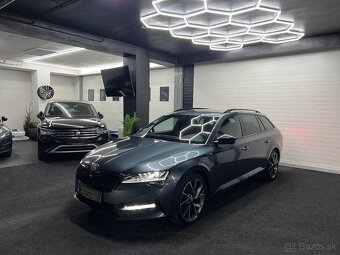 Škoda Superb SPORTLINE 2.0tdi 140kw DSG Matrix 1.majiteľ - 3