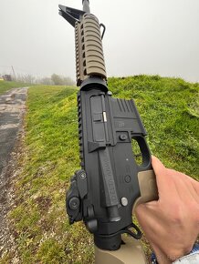 Delta Armory airsoft zbraň M4 AR15 RIS Charlie Half Tan - 3