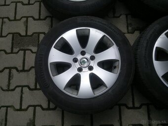 Elektrony Skoda Superb 2  5x112 r16,letne pneu. 205/55 r16 - 3