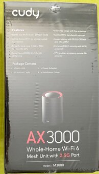 CUDY AX3000 Wi-Fi 6 Mesh 2.5G Solution 1 pack - 3