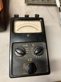 Vintage FUNKCNE elktro naradie mikropajka + multimeter - 3