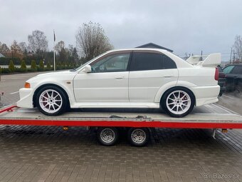 Mitsubishi Lancer Evo Evolution Tommi Makinen TME bílé 1999 - 3