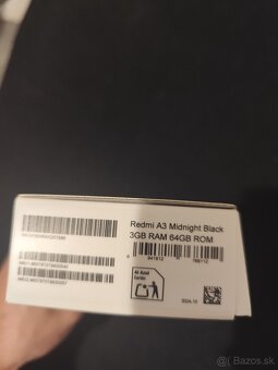 Redmi A3 Midnight Black - 3