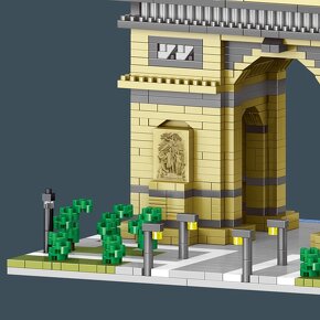 NOVÉ Stavebnice typu Lego - Vítězný oblouk - 1626 kostek - 3