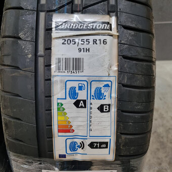 Letné pneumatiky 205/55 R16 BRIDGESTONE DOT3319 - 3