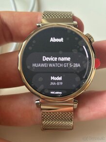 Huawei watch GT5 41mm, Gold- dámske - 3